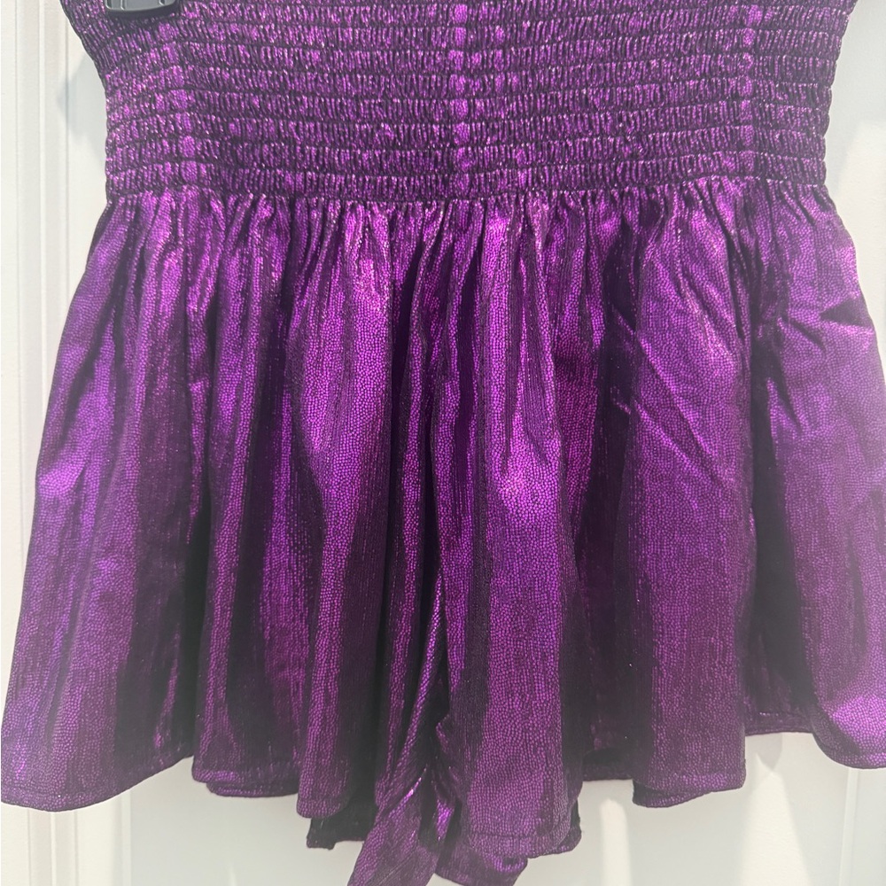 QUEEN OF SPARKLES Purple Kids Shorts